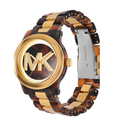 michael kors tortoise link watch|mk7354.